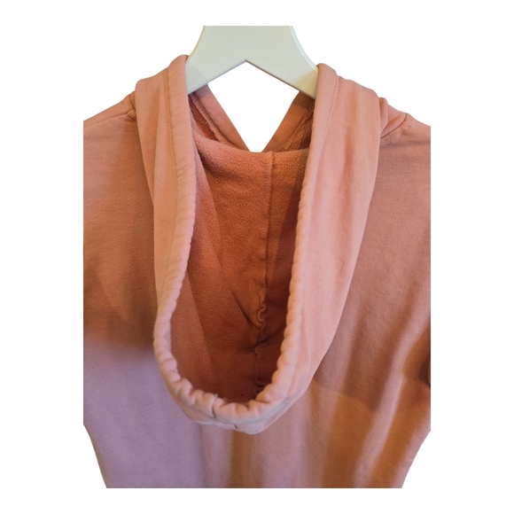 VANS Salmon Pink Drawstring Hoodie - Picture 9 of 12